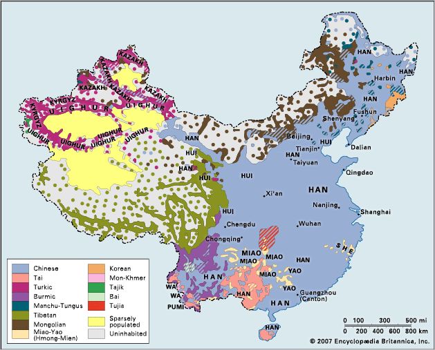 MapChinaEthnicGroups