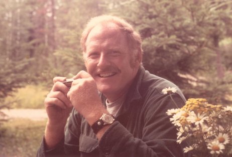 Dad with Harmonica